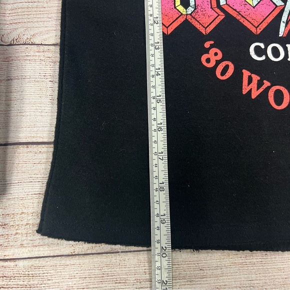 ACDC Girls Black Cropped Pullover Sweater Size XL - Picture 8 of 8